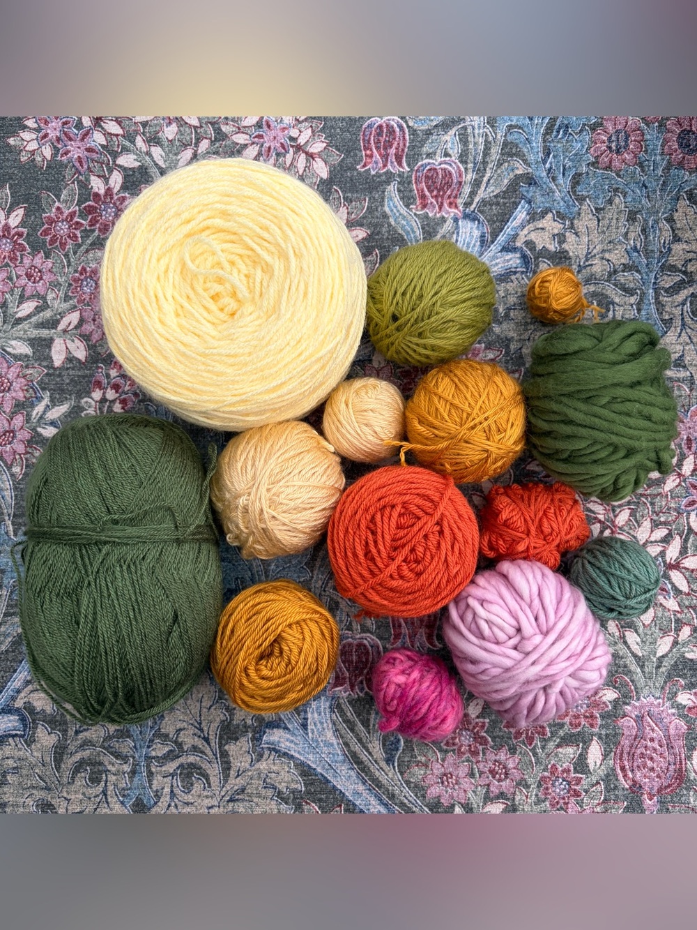 multicolor yarns